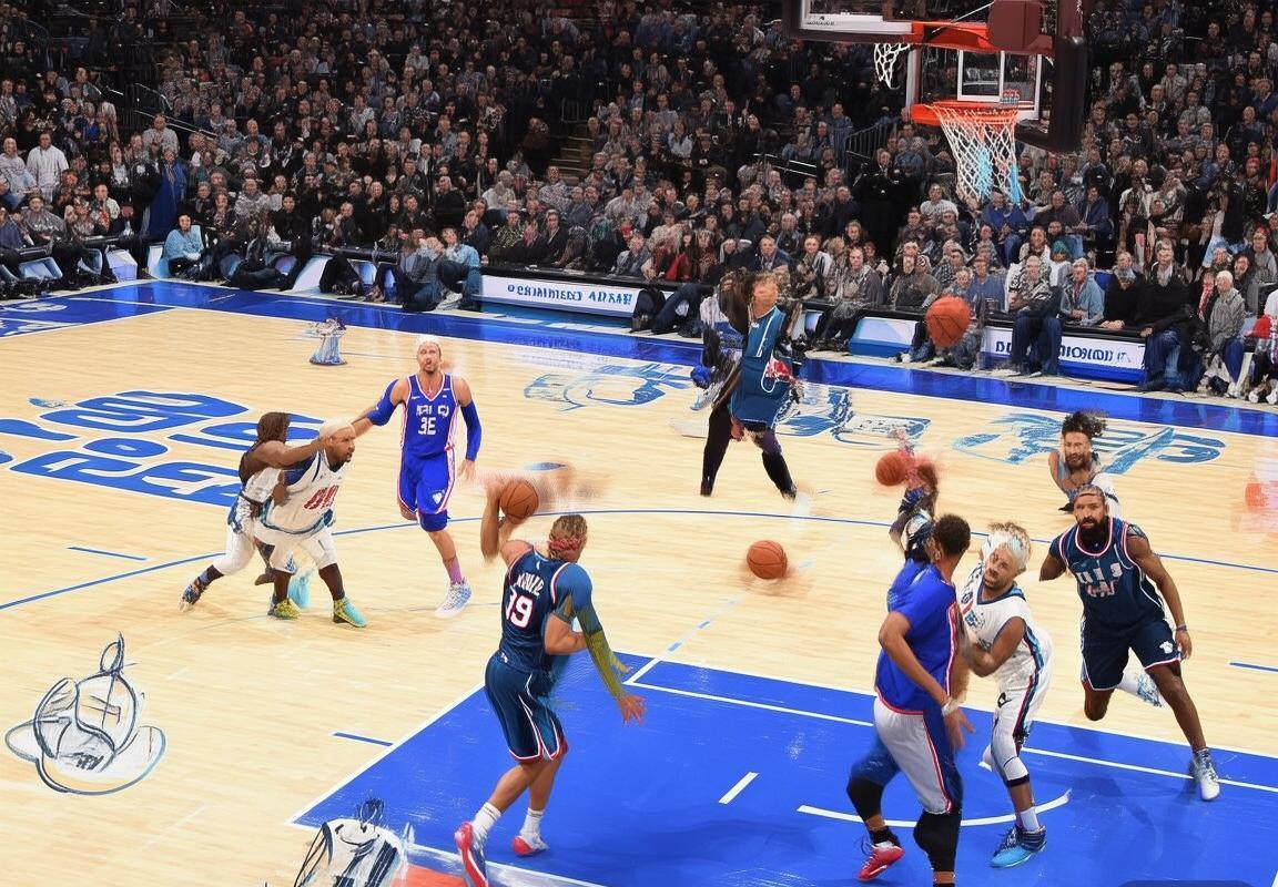 76人险胜黄蜂：恩比德鲍尔双星对决，逆境中守胜(图1)